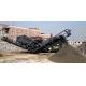 Construction Waste Mobile Stone Crusher Plant Simple Structure 1 Year Warranty