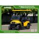 Yellow Electric Hunting Carts With Roof & Windshield , Max Speed 25 km/h