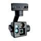 Two fixed focal length EO +1100m LRF Small Gimbal Camera output