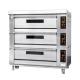 Yasur Bakery Deck Oven 3 Deck 6 Tray Baking Bread For 40X60cm Trays