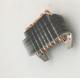 180W Led Cooling Radiator Copper Pipe Heat Sink Brushed With Zinc Alloy Heat Pipe