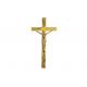 Zamak catholic crosses and crucifixes , wooden coffin decoration D006
