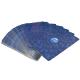 57*87mm Air Cushion Finish Playing Cards 555 Blue Back