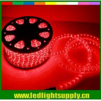 ultra thin 2 wire flexible arm red led light rope christmas lights
