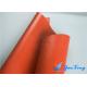 Thickness 0.30mm Silicone Coated Fiberglass Fabric Fire Resistance