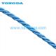 Blue 16mm 3 Strand Polypropylene Rope For Mooring/Agriculture/Fishing/Construction/Marine