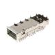 1551892-2 TE ZQSFP+ Cage Assembly With Heat Sink 25 Gb/s