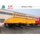 Custom Durable Flatbed Trailer Heavy Duty 4 Axle 500 Mm Side Wall Height