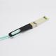 FDA Approved SFP28 Active Fiber Cable 25G AOC Breakout Metal Enclose