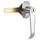 Bright Chrome Plated Garage Door Handle Lock Die Casting ISO Certificcate