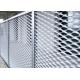 Expanded Galvanized Steel Metal Wire Mesh Diamond / Hexagonal