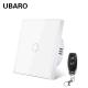 433RF Wireless Remote Control Switch 1gang 0 - 20 Meters Smart Wall Light Switch