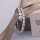 Italy Romance Serpenti Viper one-coil slim bracelet in 18K white gold set with