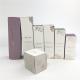 White Cardboard Cosmetic Hot Stamping Paper Box Face Cream Packaging