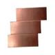 High Quality Copper Plate3'' 1/2 Sheets Hot Selling Red Pure Copper Nickel Plate