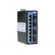 DIP 12 Port Managed IES6312 Industrial PoE Switch