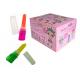 Strawberry Flavor Glow Sweets Candy Lipstick Shape 24 Months Shelf Life