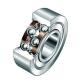 Long life double row angular contact ball bearings for precision instruments