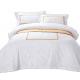 Poly Cotton Hotel Comfort Sheet Quilt Cover Pillowcase Set for 2.2m 7 feet Bed