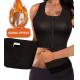 Adjustable Waist Trainer Neoprene Body Shaper Sauna Suit for Gym Workout Tank Top Vest