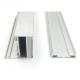 Standard Black Powder Coated Aluminium Extrusions For Construction