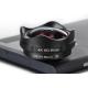HD Fisheye Wide Angle Macro Lens , Phone Camera Macro Lens Easy Operate