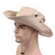 Mens Cotton Broad Brimmed Hat For Summer Outdoor Poly String Sweatband