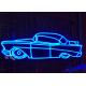 Acrylic Silica Gel 12VDC 200cm Car Neon Signs For Auto Show