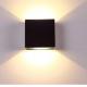 Nordic Wall Mount Bed Side Aluminum 2 Face Glowing LED Lamps for Indoor and Outdoor