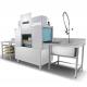 380V Conveyor Commercial Dishwasher Multiple Wash Zones