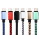 Factory hot selling rope type-C usb cable usb 3.0 fast speed