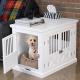 OEM MDF Wooden Pet House Crate Cat Bed Dog Kennel