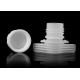 One Way Air Vent Plastic Screw Caps 16mm Pattern Cutout Type For Medical Paste Pouch