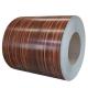 3D wanga ppgi / wood design ppgi coils / double side wooden steel coil