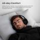Langsdom Bluetooth Headset Accessories For Two Way Radio Travel-Friendly Accessories For Two Way Radio with Active Noise Cancellation ANC and Volume Control