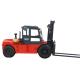Heavy Lift Diesel Forklift Truck With Cabin 12T 2000 - 6000mm Height
