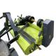 Walking Type Tractor Road Sweeper Hand Push 1600mm Snow Sweeper Machine