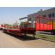 80t Hydraulic 3 Axle Low Bed Trailer 12R22.5 Transport Excavator