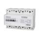 Three Phase Din Rail KWH Meter , electronic Active Digital Energy Meter