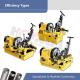 Efficiency Pipe Threading Equipment / Industrial Pipe Threading Machine