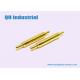 Pogo Pin, Spring Loaded Pin,Customize Gold Plated 1A to 6A Current DIP Spring-Loaded Pogo Pin China Manufacturer