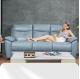 New Space Capsule Sofa Intelligent Leather Art Modern Minimalist Double Three Stretch Multifunctional Sofa