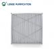 G4 Galvanized Sheet Pleated Panel Filter With Folding And Duck Rack Frame