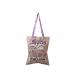 Satin Fabric Small Eco Tote Bag Flat LightWeight Eco Friendly Grocery Tote
