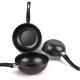Thickened Multiple Sizes Iron Kitchen Non Stick Sauce Pot For Cooking