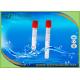 Disposable vacuum blood collection tube procoagulation tube with red cap blood sampling collecting tube