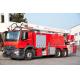 Mercedes Benz 32m Water Tower Aerial Fire Truck with 7T Water and Foam