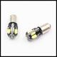 CANBUS error free T11 T4W BA9S 8SMD 5630 5730 LED Wedge Lamp Interior light Car Auto Bulbs