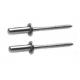 Polishing Hardware Rivets Round Head Stainless Steel Pop Rivets 3.2mm Close End