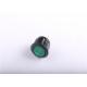 Green LED Light Small Rocker Switch With 10000 Cycles Electrical Life